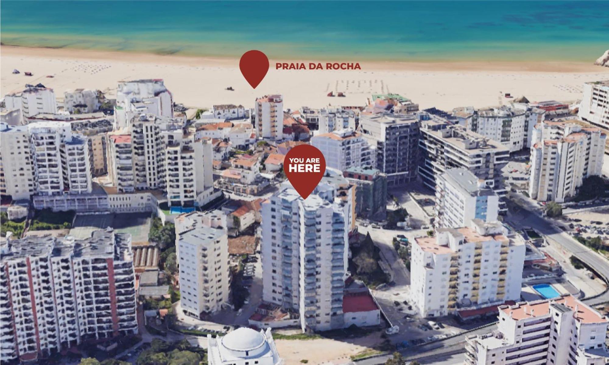 Apartment Panorama Rocha Capri Portimão Eksteriør bilde